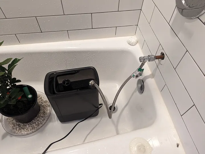 Humidifier setup